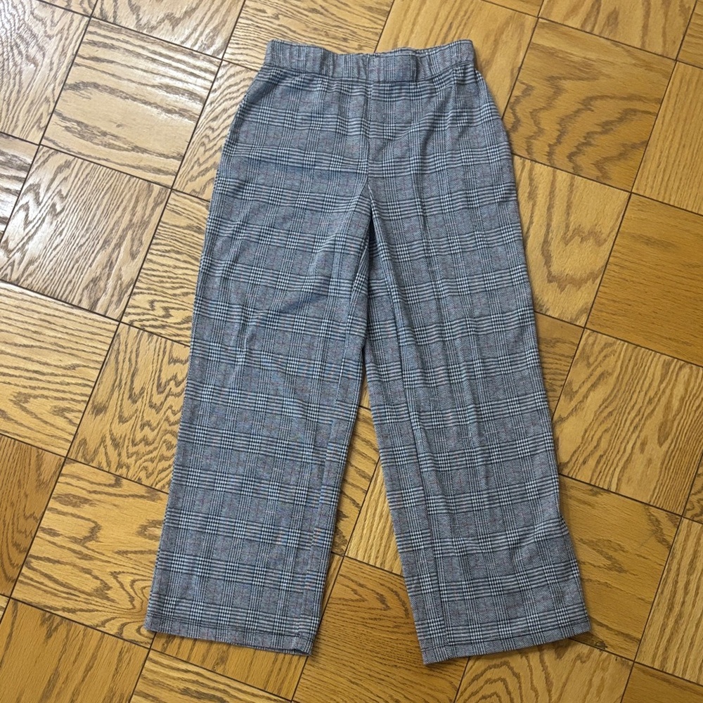 Jules & Leopold Gray Plaid Trousers